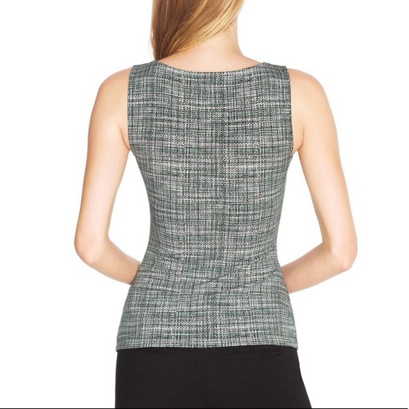 WHBM Sleeveless Plaid Shell - Picture 3 of 15